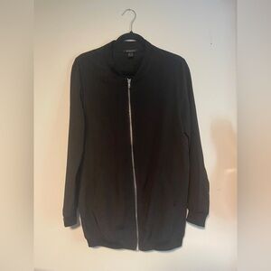 Black Zip-Up Jacket